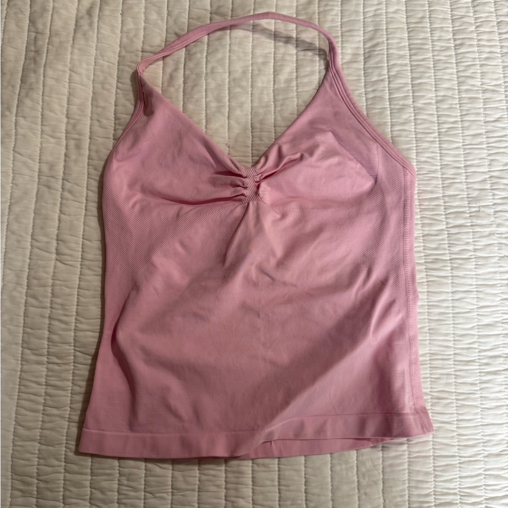 DFYNE Impact Strappy Longline - “Light Rose Pink”